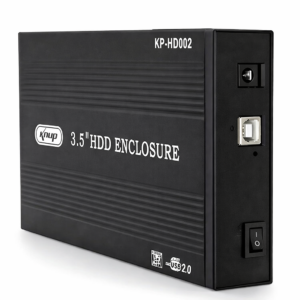Case para HD Externo 3.5 SATA PC USB 2.0 KNUP - KP-HD002