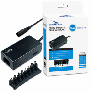 Fonte Carregador Universal para Notebook 96w 12.24v KNUP - D-525